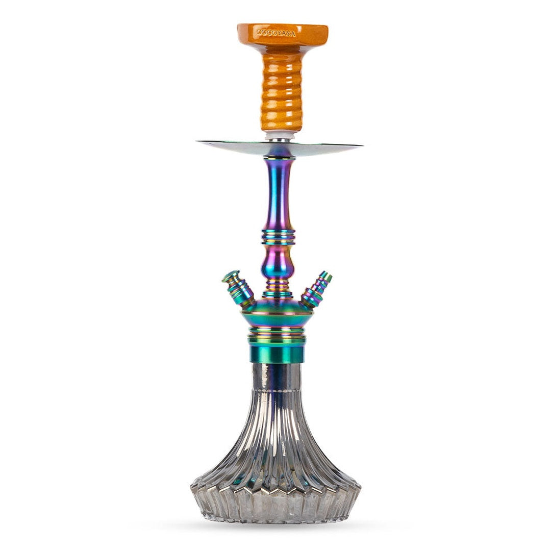 COCOYAYA Madrid Hookah - Rainbow (Grey Base)