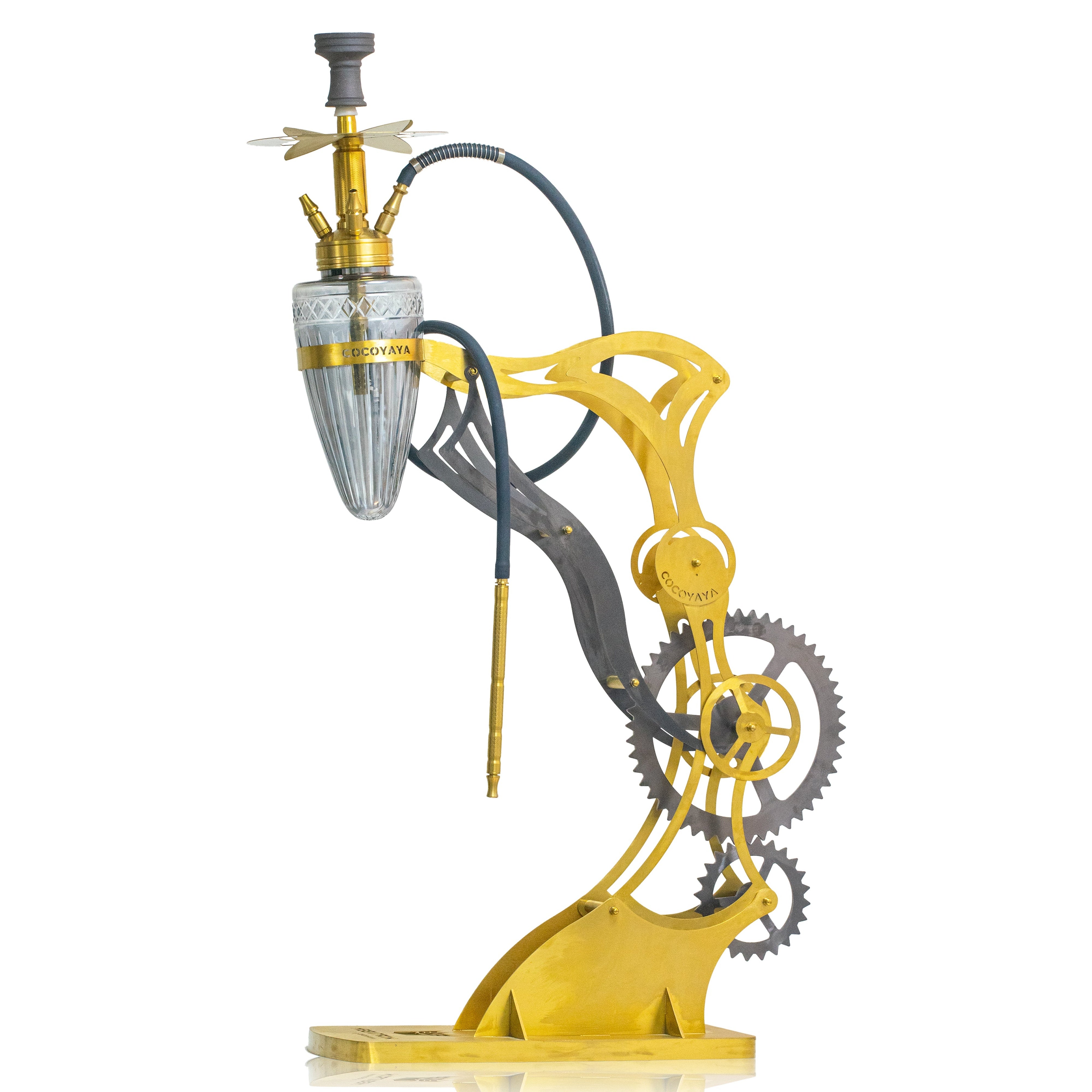 COCOYAYA Megatron Hookah - Golden
