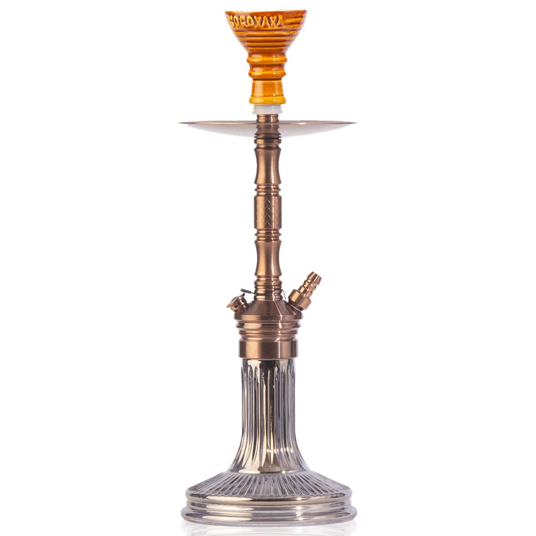 COCOYAYA Milan Hookah - Bronze (Grey Base)