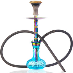COCOYAYA Milan Hookah - Rainbow (Sky Blue Base)
