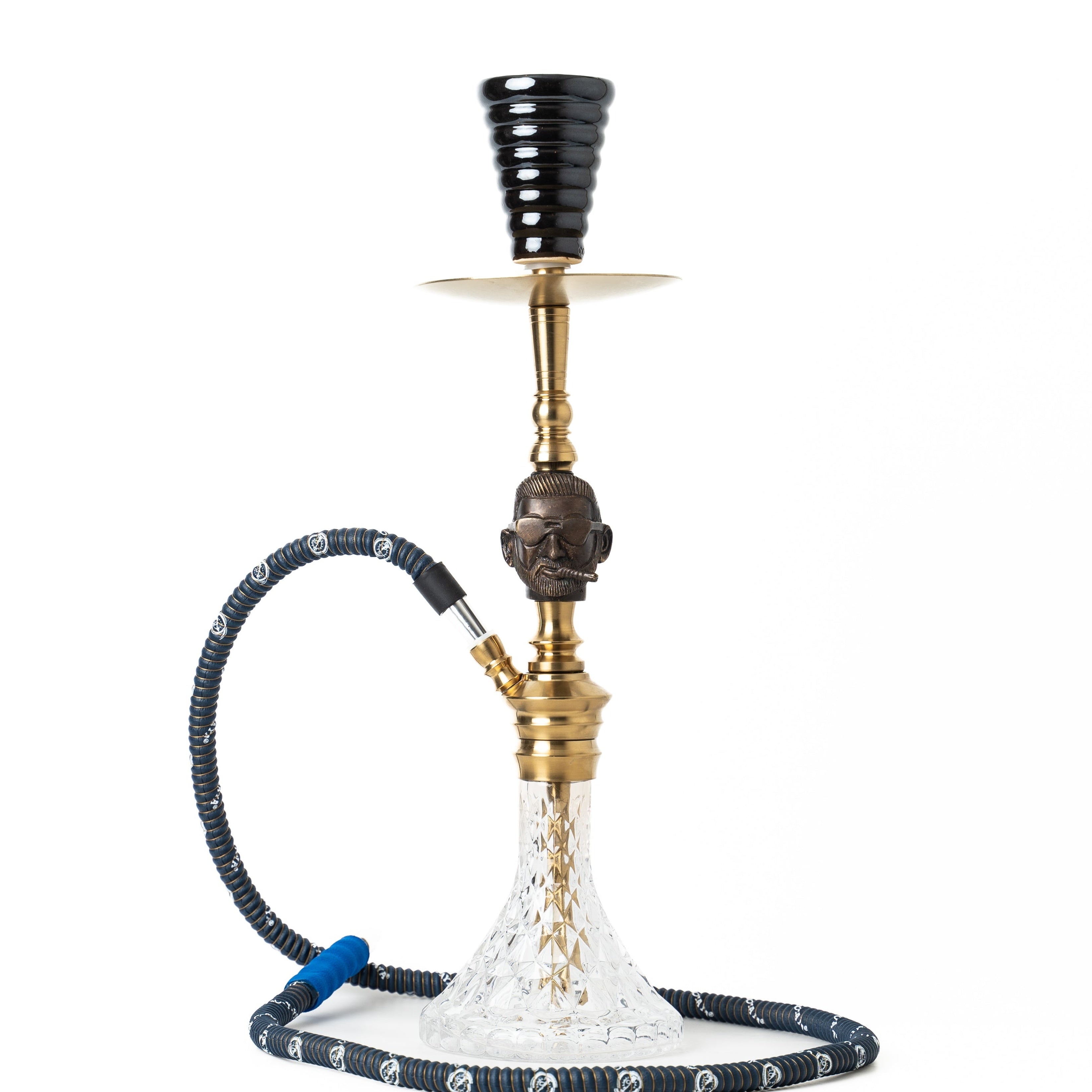 COCOYAYA Mr. P Hookah - Bohemian Series (Golden)