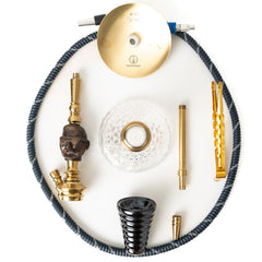 COCOYAYA Mr. P Hookah - Bohemian Series (Golden)
