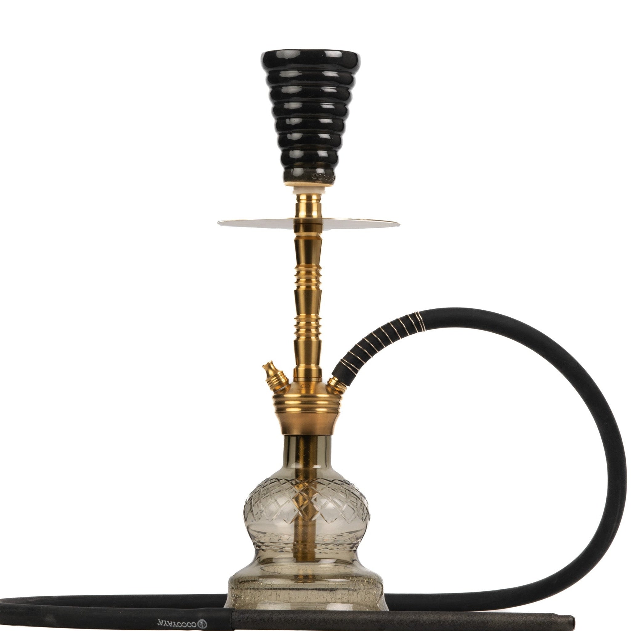COCOYAYA Niko Hookah (Conquer Series) - Golden (Grey Base)
