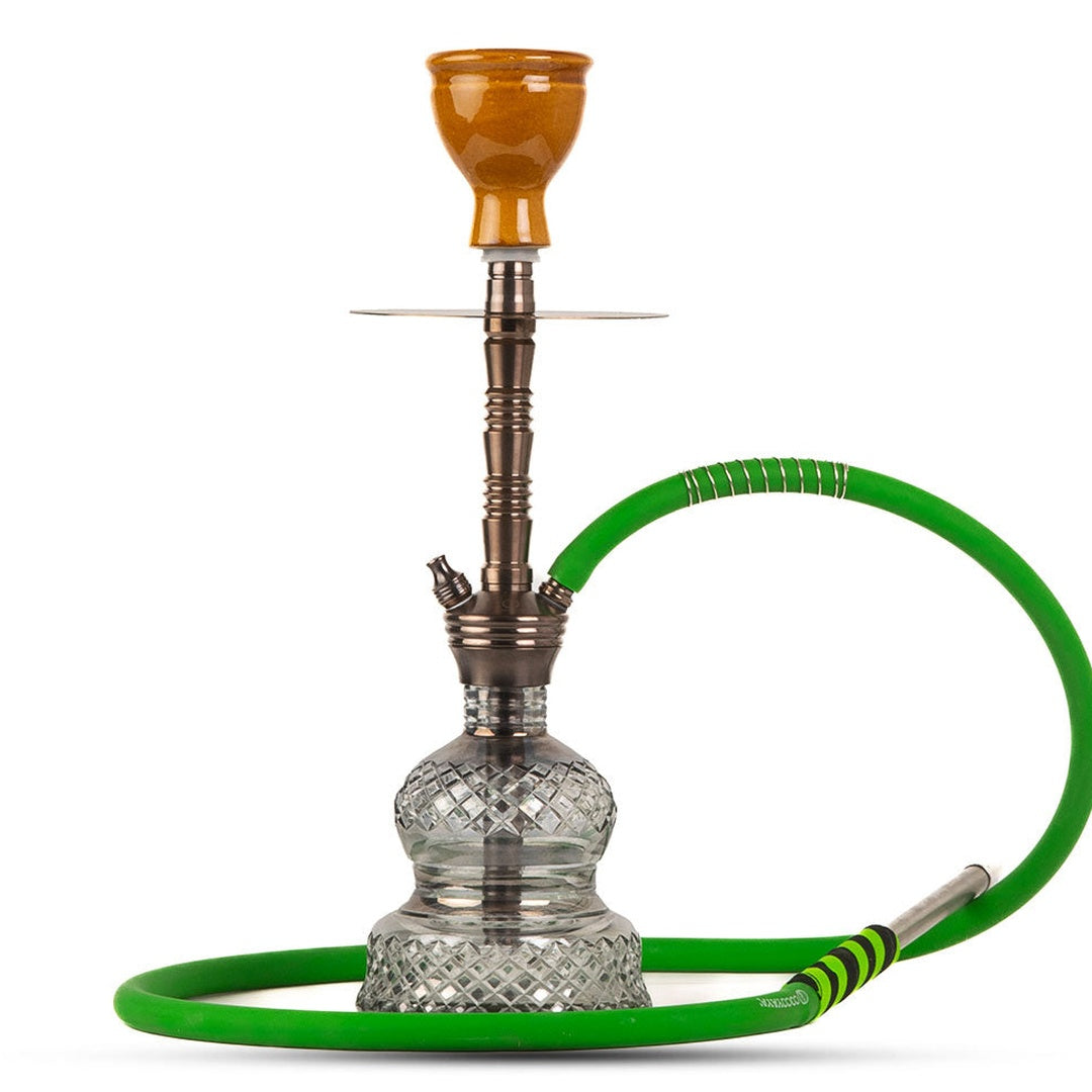COCOYAYA Niko Hookah (Conquer Series) - Bronze (Cut Glass Base)