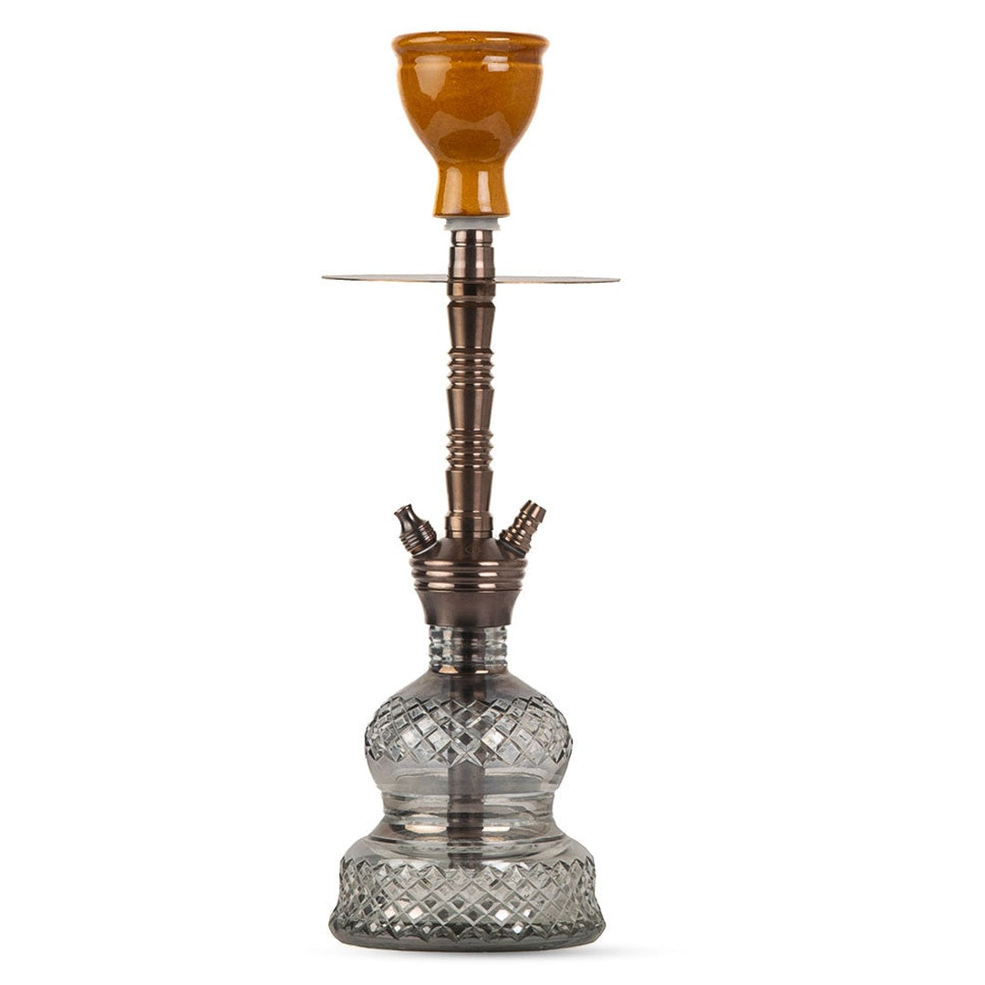 COCOYAYA Niko Hookah (Conquer Series) - Bronze (Cut Glass Base)