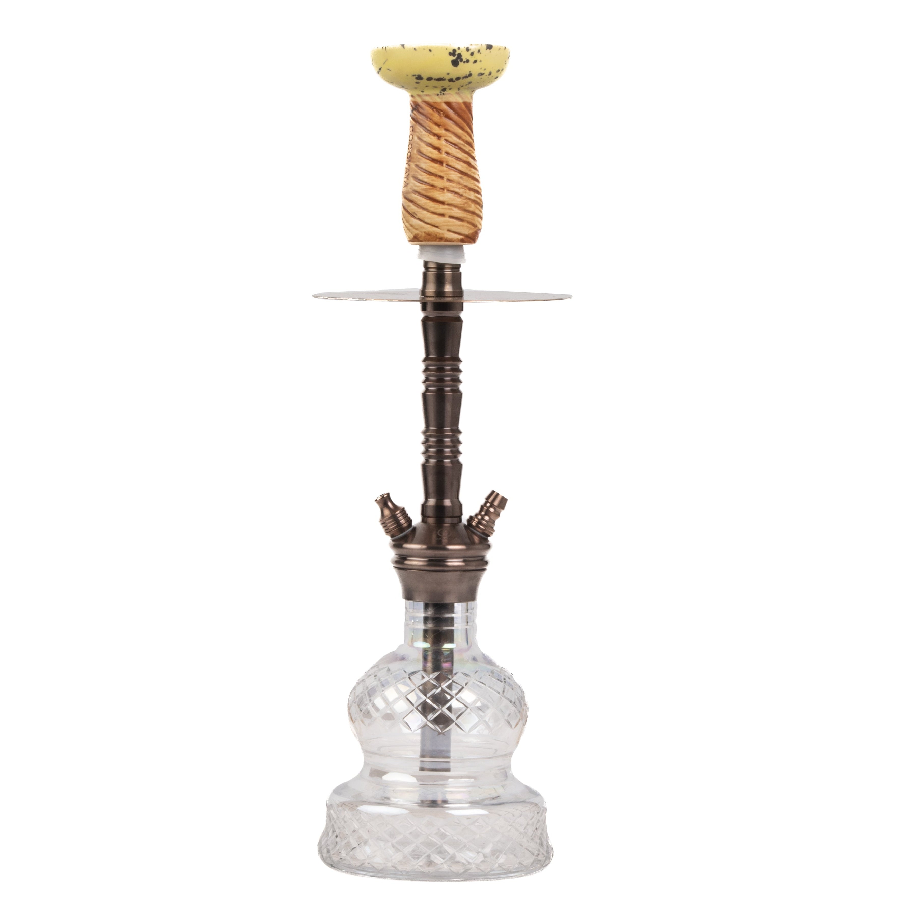 COCOYAYA Niko Hookah (Conquer Series) - Bronze (Transparent Base)