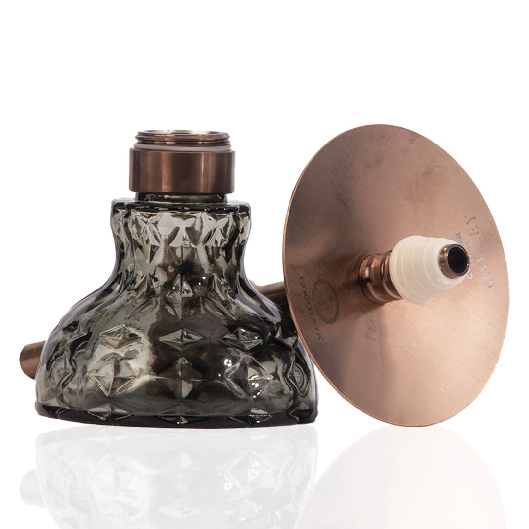 COCOYAYA Oakley Hookah (Conquer Series) - Bronze Stem (Grey Base)