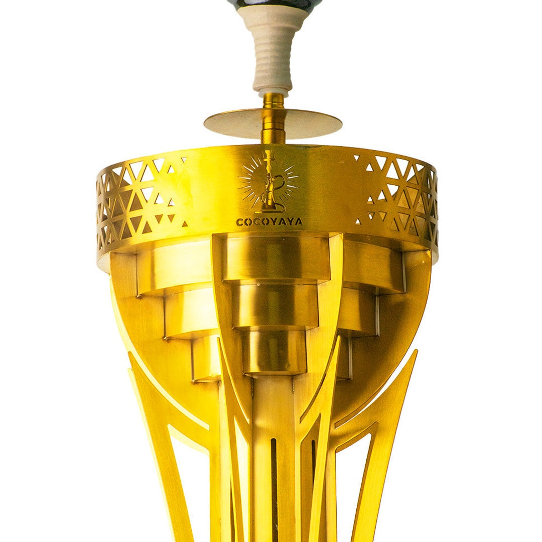 COCOYAYA Parker Hookah - Golden