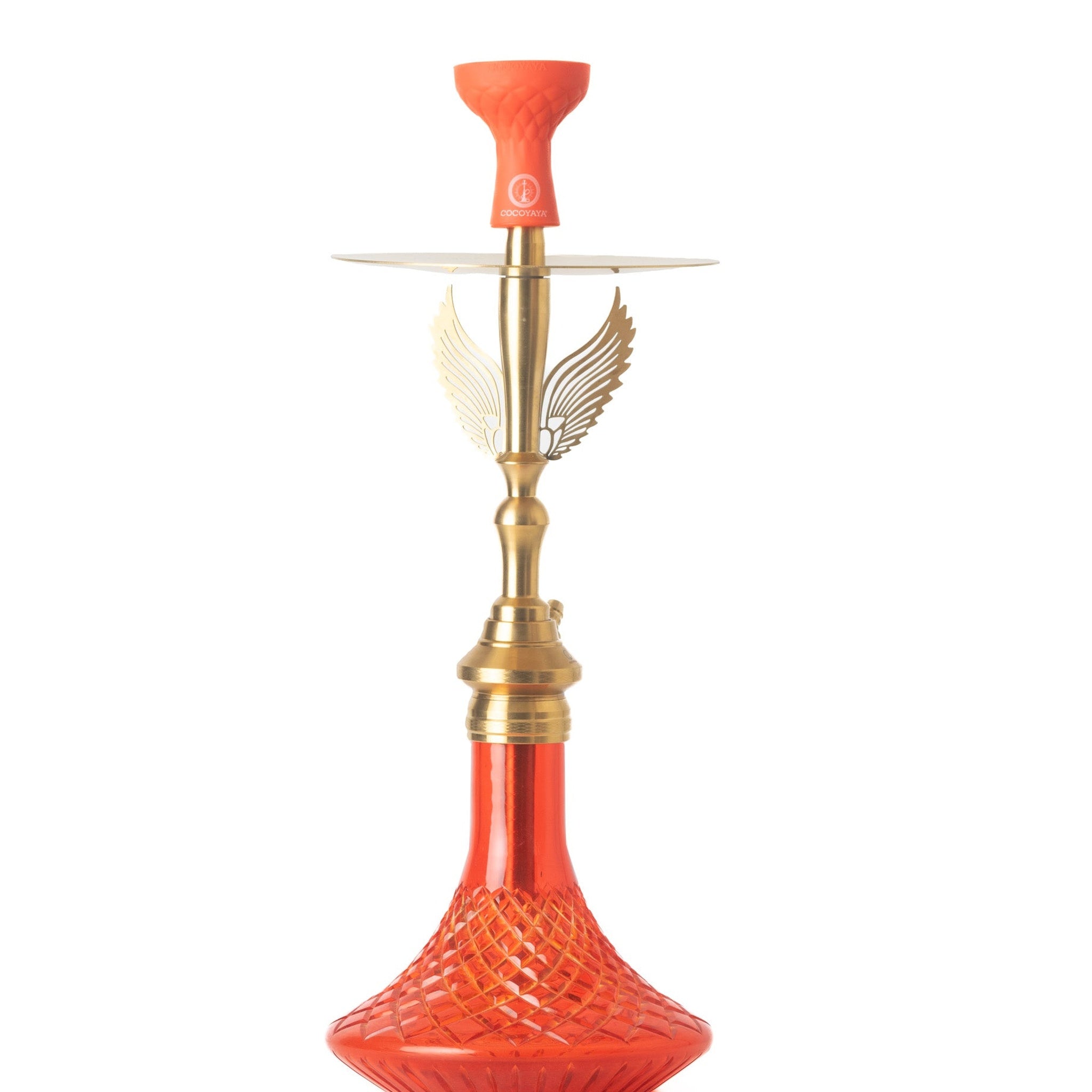 COCOYAYA Phantom Hookah - Golden Stem & Red Base