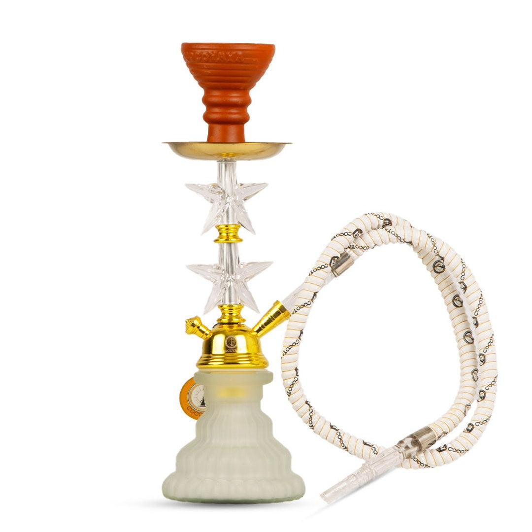 COCOYAYA Pumpkin 1042 Hookah - White