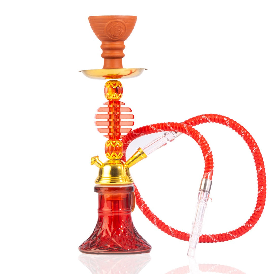 COCOYAYA Pumpkin 1203 - 3 Hookah - Red