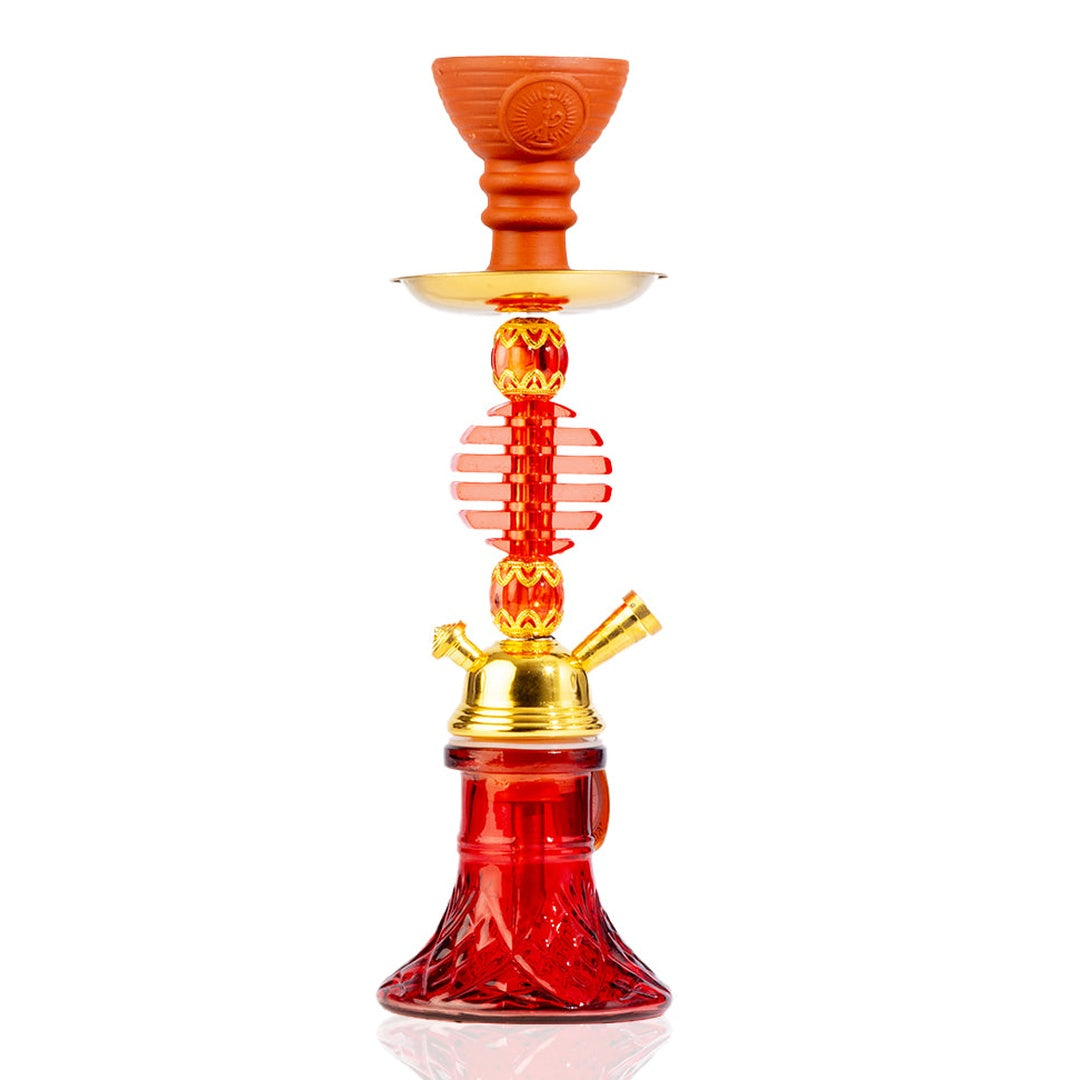 COCOYAYA Pumpkin 1203 - 3 Hookah - Red
