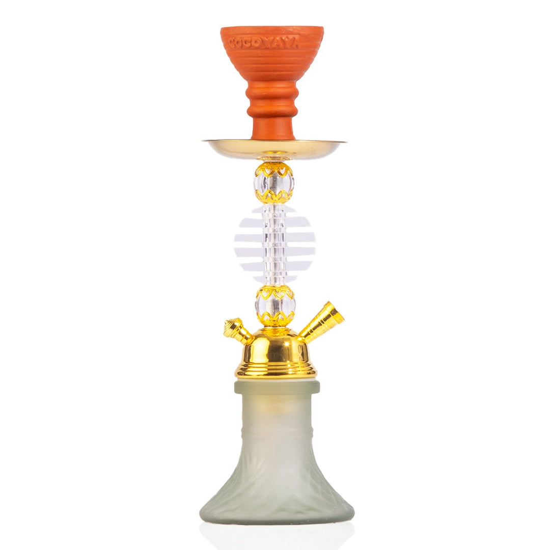 COCOYAYA Pumpkin 1203 - 3 Hookah - White