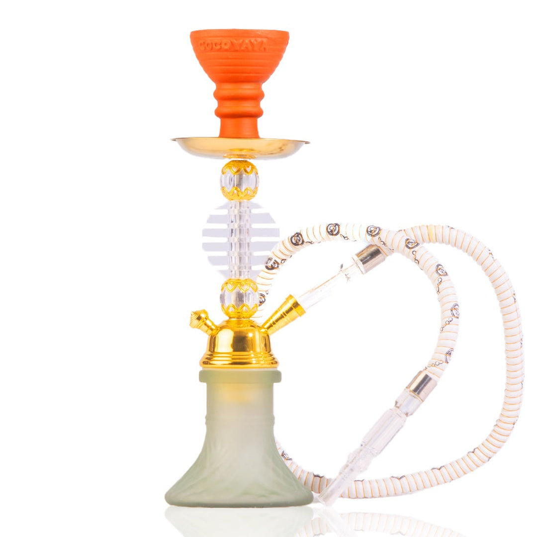 COCOYAYA Pumpkin 1203 - 3 Hookah - White