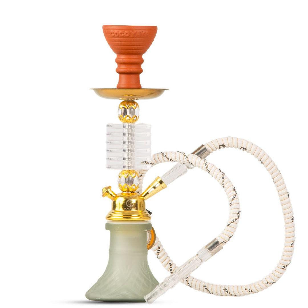 COCOYAYA Pumpkin 1203 Hookah - White