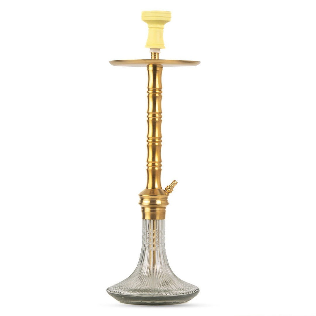 COCOYAYA Rizzi Hookah - Golden &  Transparent Base