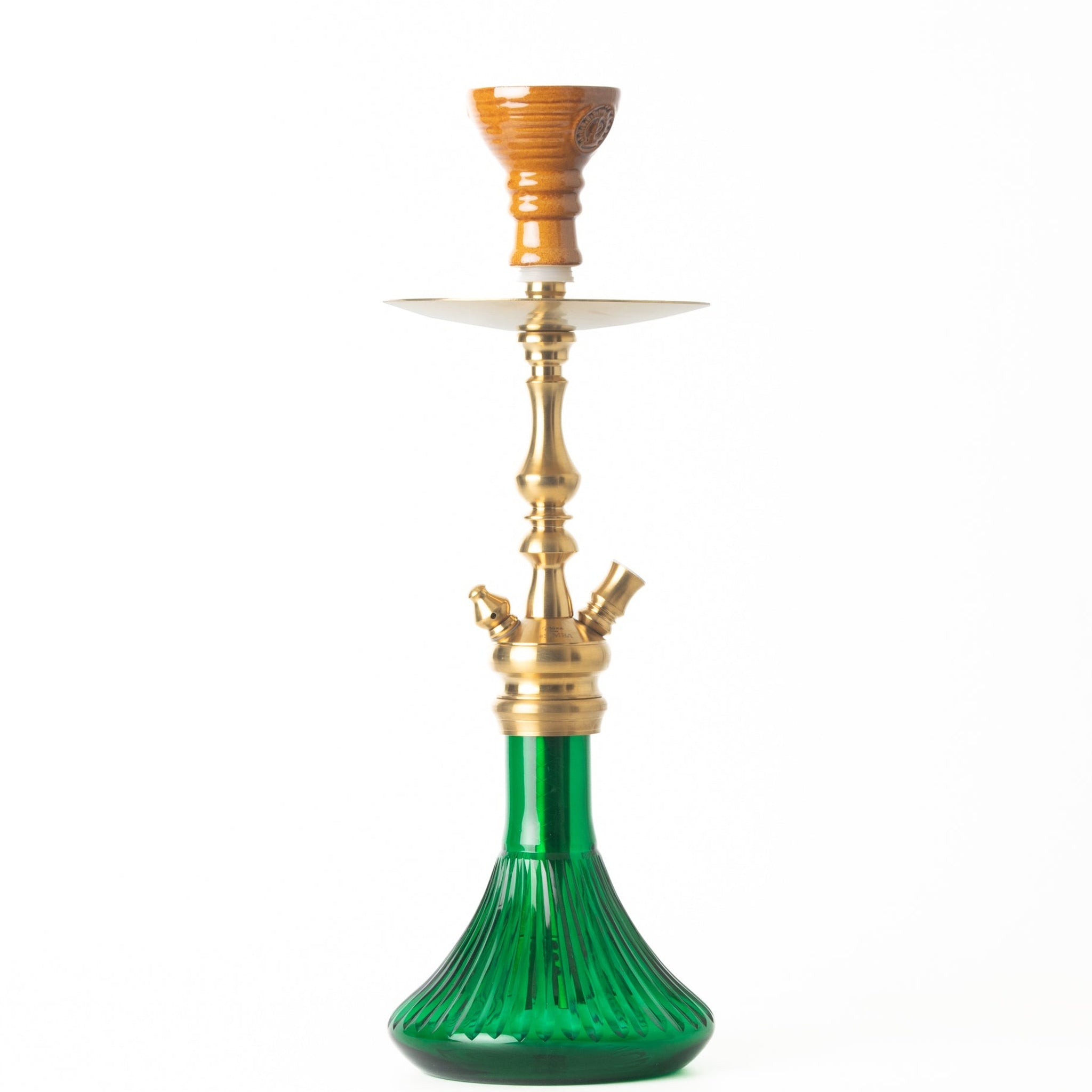 COCOYAYA Simba Hookah - Green Base & Golden Stem