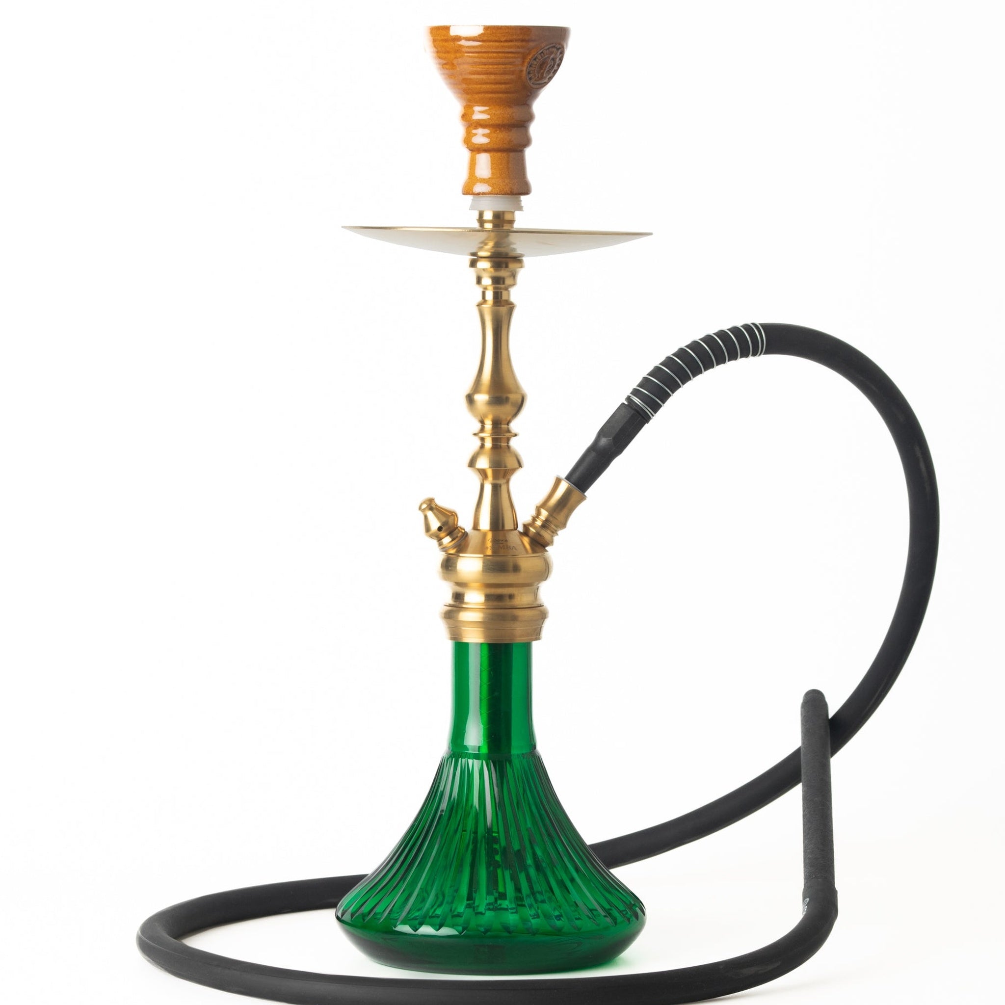 COCOYAYA Simba Hookah - Green Base & Golden Stem