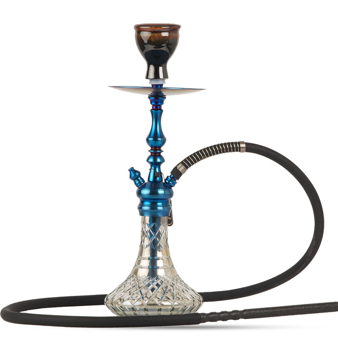 COCOYAYA Simba Hookah - Blue Stem & Grey Base