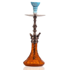 COCOYAYA Simba Hookah - Bronze Stem & Amber Base