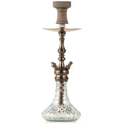 COCOYAYA Simba Hookah - Bronze Stem (Transparent Base)