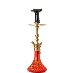 COCOYAYA Simba Hookah - Red Base & Golden Stem