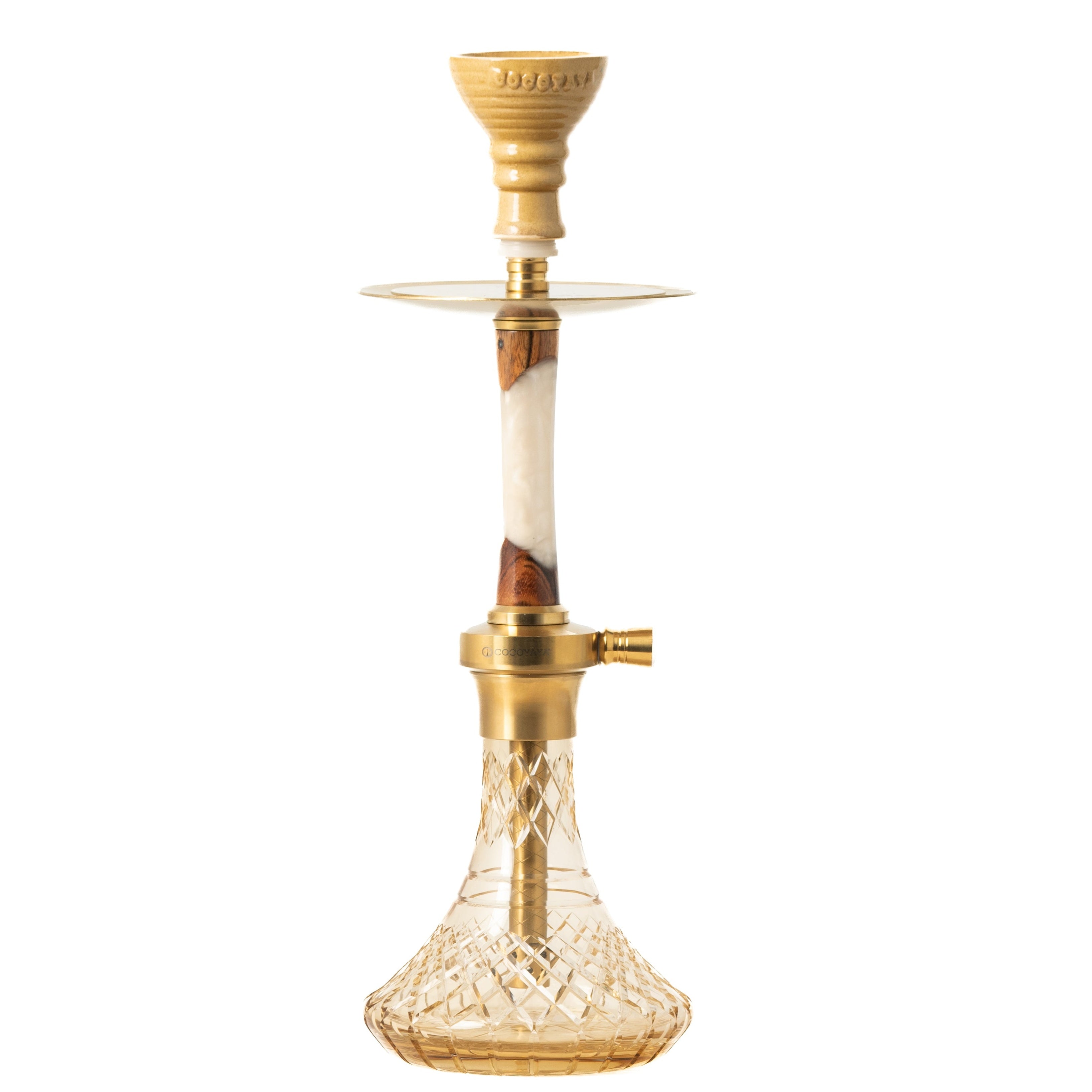 COCOYAYA Sydney Hookah - Gold Base