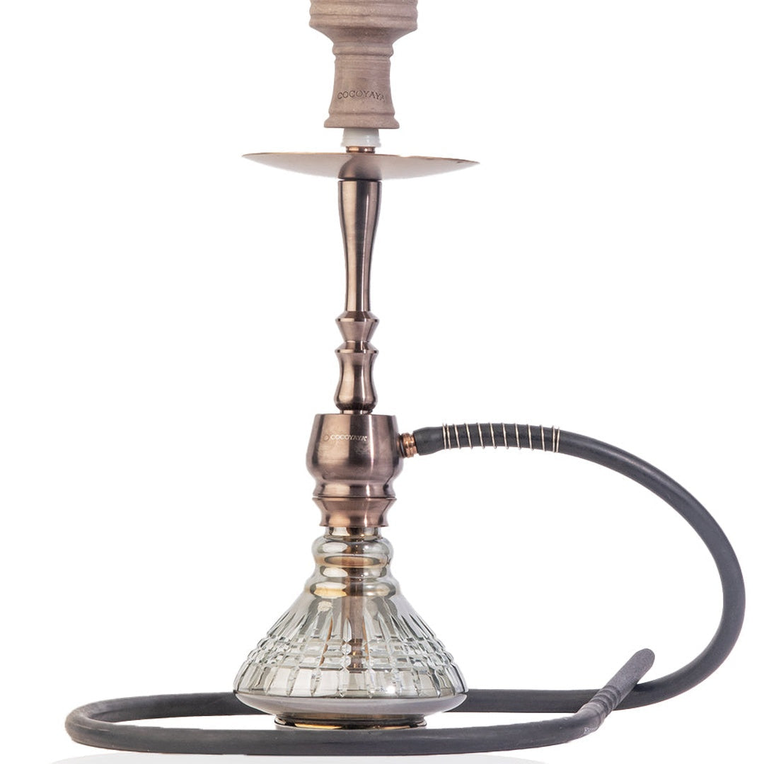 COCOYAYA Tokyo X Hookah - Bronze Stem & Grey Base