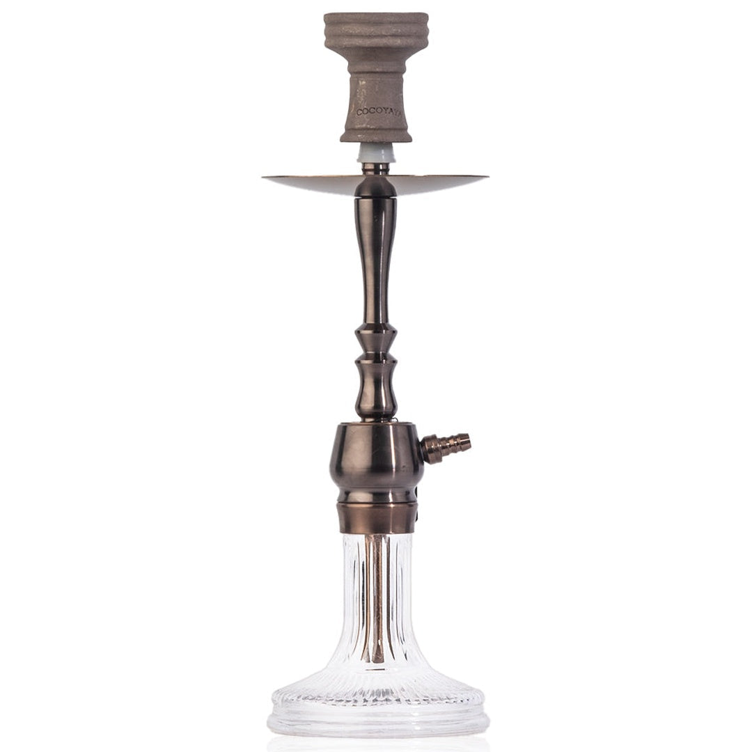 COCOYAYA Tokyo X Hookah - Bronze Stem & Transparent Base