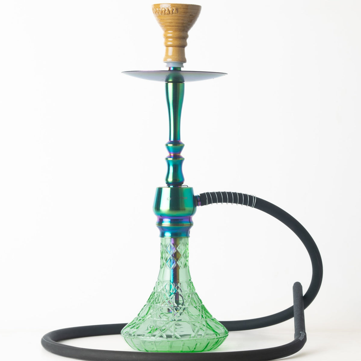 COCOYAYA Tokyo X Hookah - Rainbow Stem & Green Base