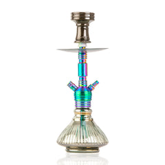 COCOYAYA VIP Micky Hookah - Rainbow Stem & Cut Glass Base