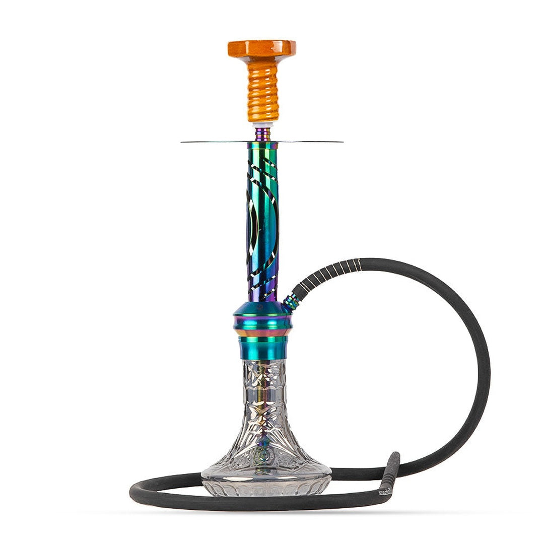 COCOYAYA Valeria Hookah - Rainbow (Black Base)