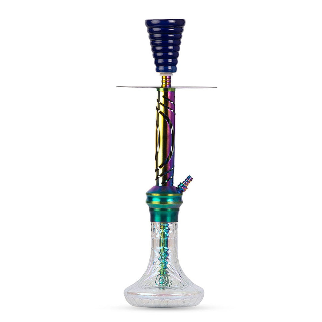 COCOYAYA Valeria Hookah - Rainbow (Transparent Base)