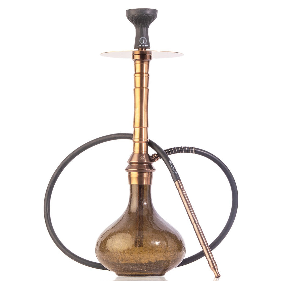 COCOYAYA Vargo Hookah - Bronze & Black Base
