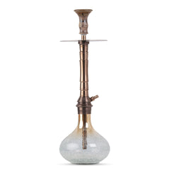COCOYAYA Vargo Hookah - Bronze & Transparent Crack Base