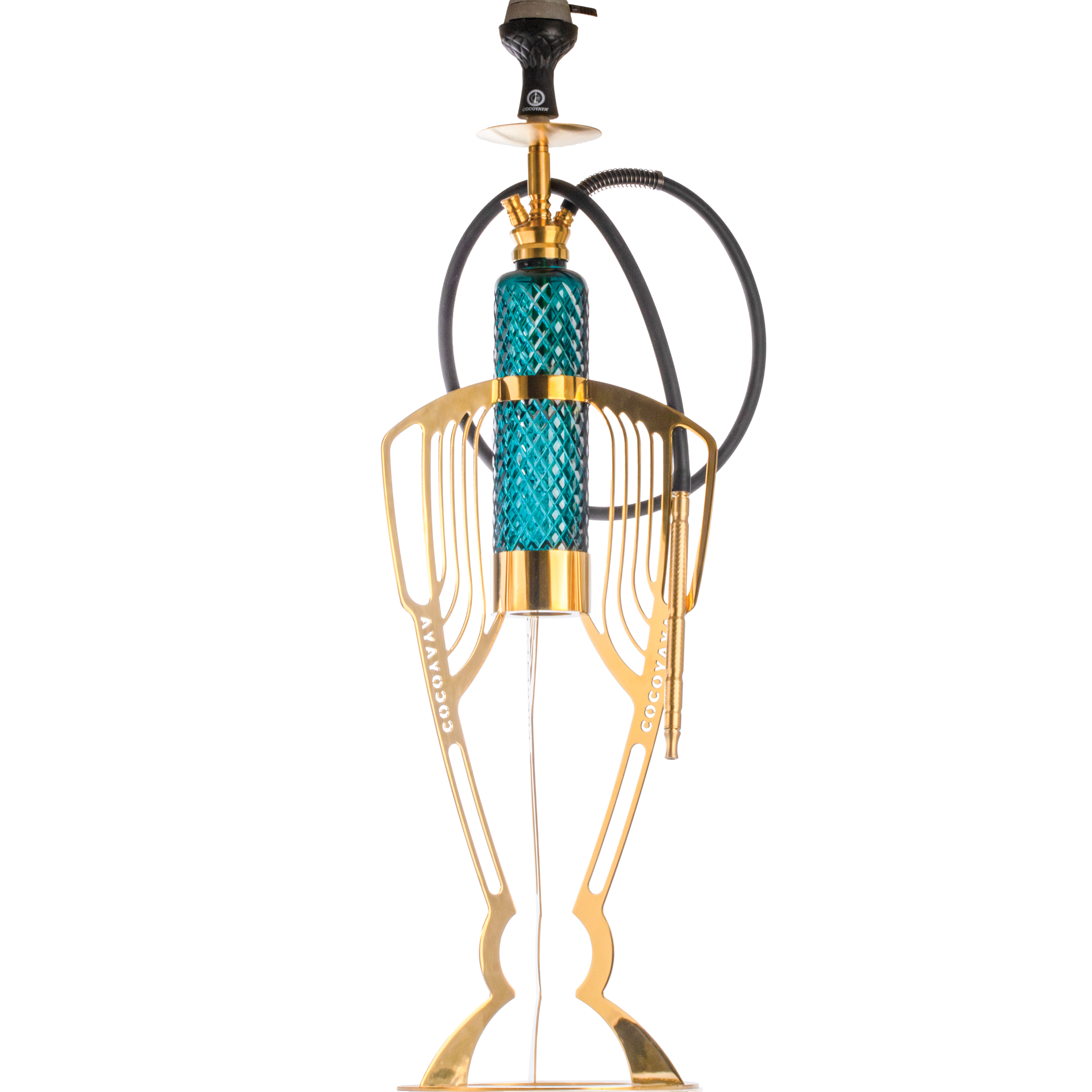 COCOYAYA World Cup Hookah Gold & Green - Fly Series