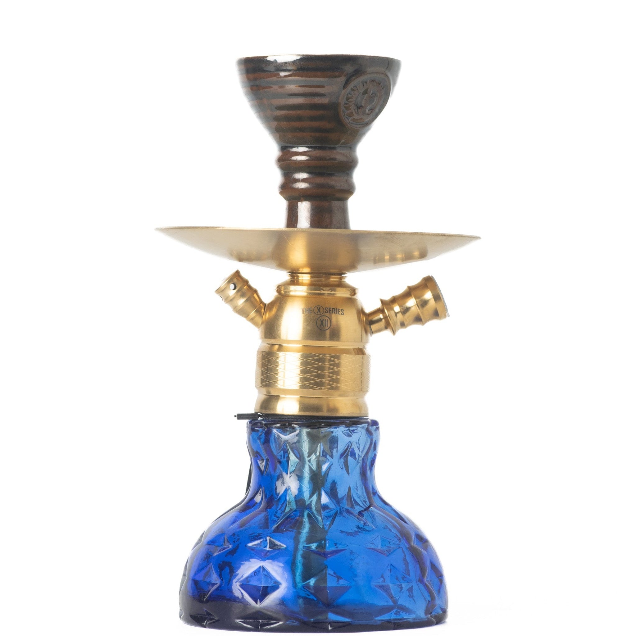 COCOYAYA X11 Hookah - Golden & Dark Blue