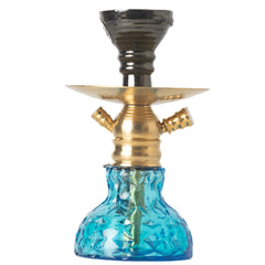 COCOYAYA X11 Hookah - Golden & Sky Blue