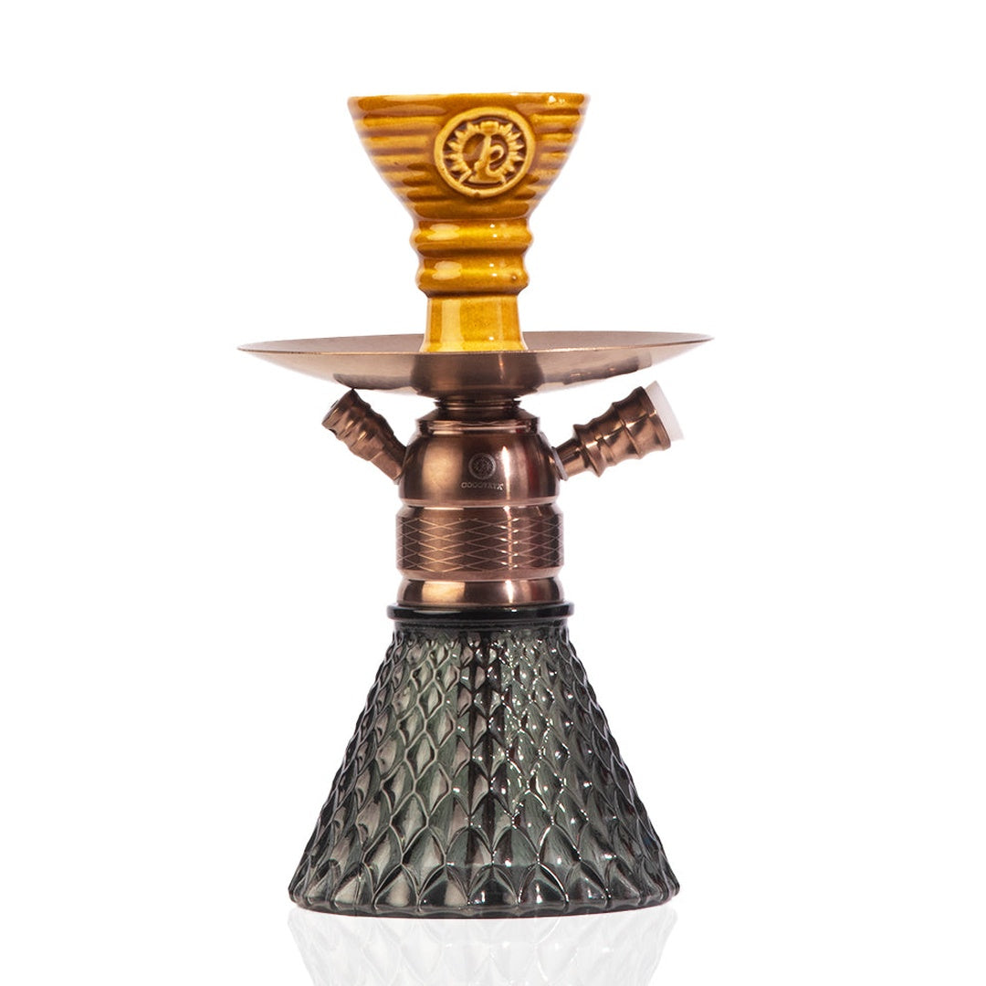 COCOYAYA X12 Hookah - Bronze & Grey Base