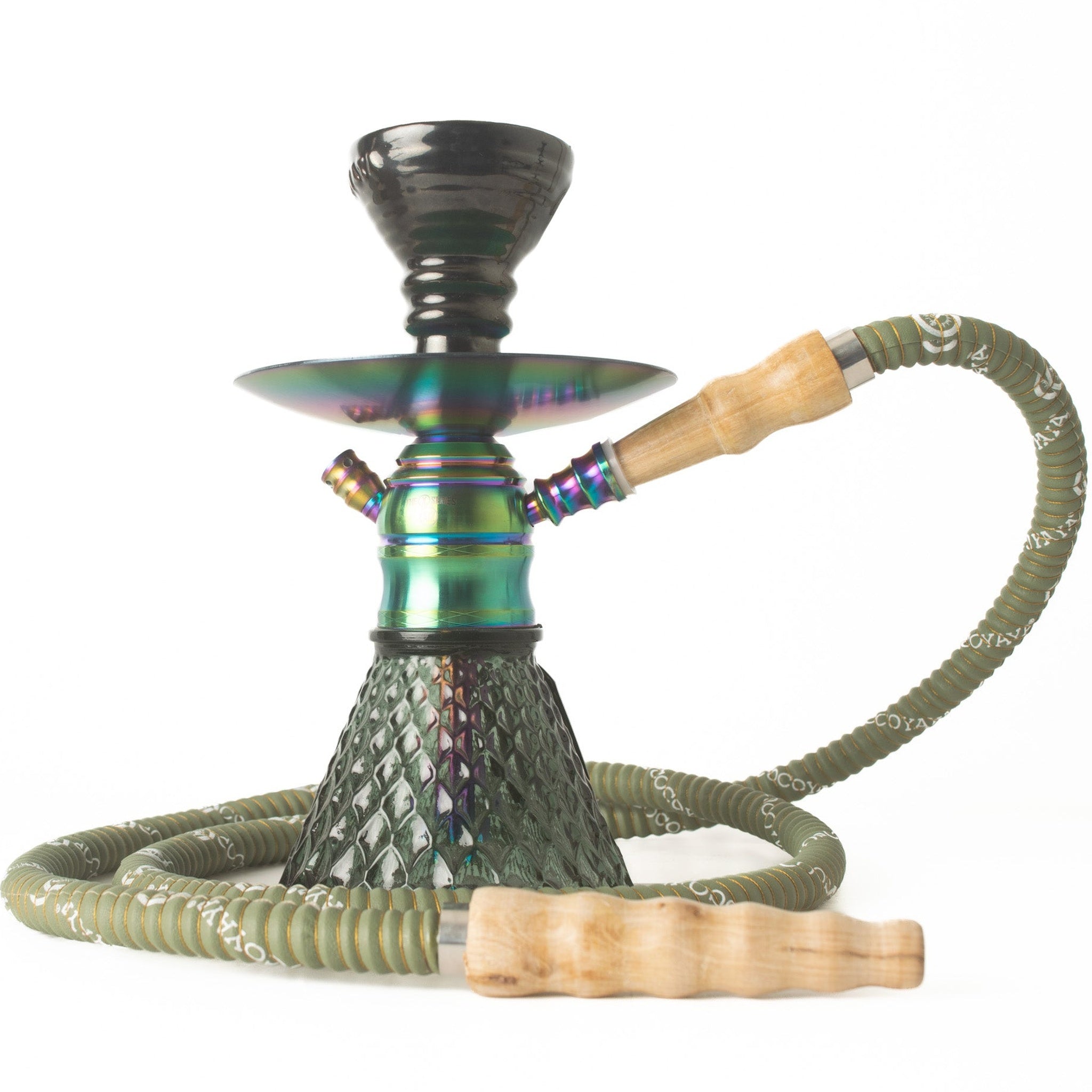 COCOYAYA X12 Hookah - Rainbow & Black Base