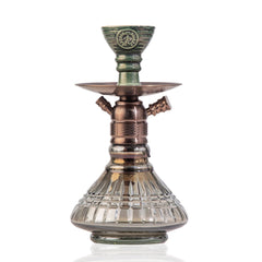 COCOYAYA X8 Hookah - Bronze Stem & Grey Base
