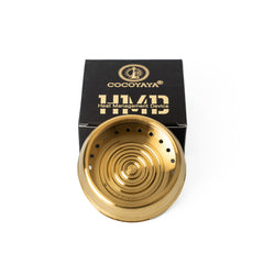 COCOYAYA 3 Line Hookah HMD - Golden