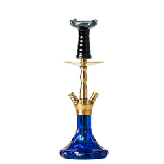 COCOYAYA Coco Mini Hookah - Golden (Blue Base)