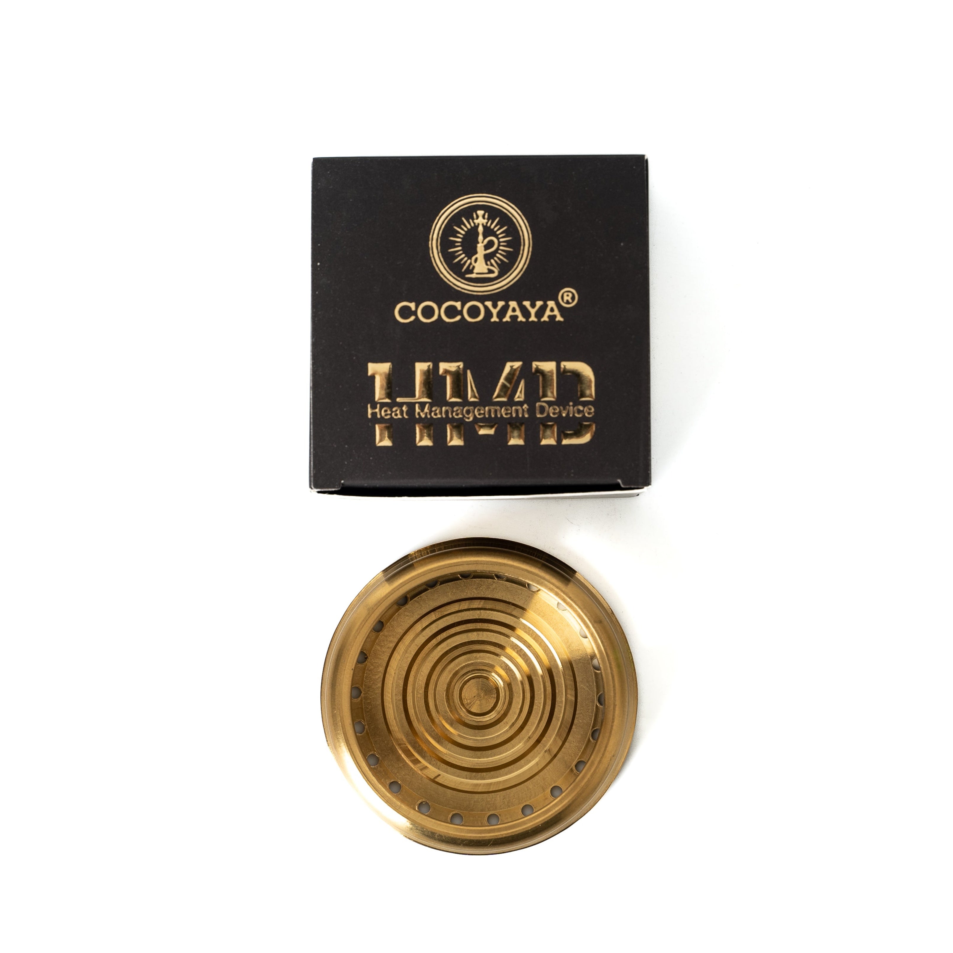 COCOYAYA W Line Hookah HMD - Golden