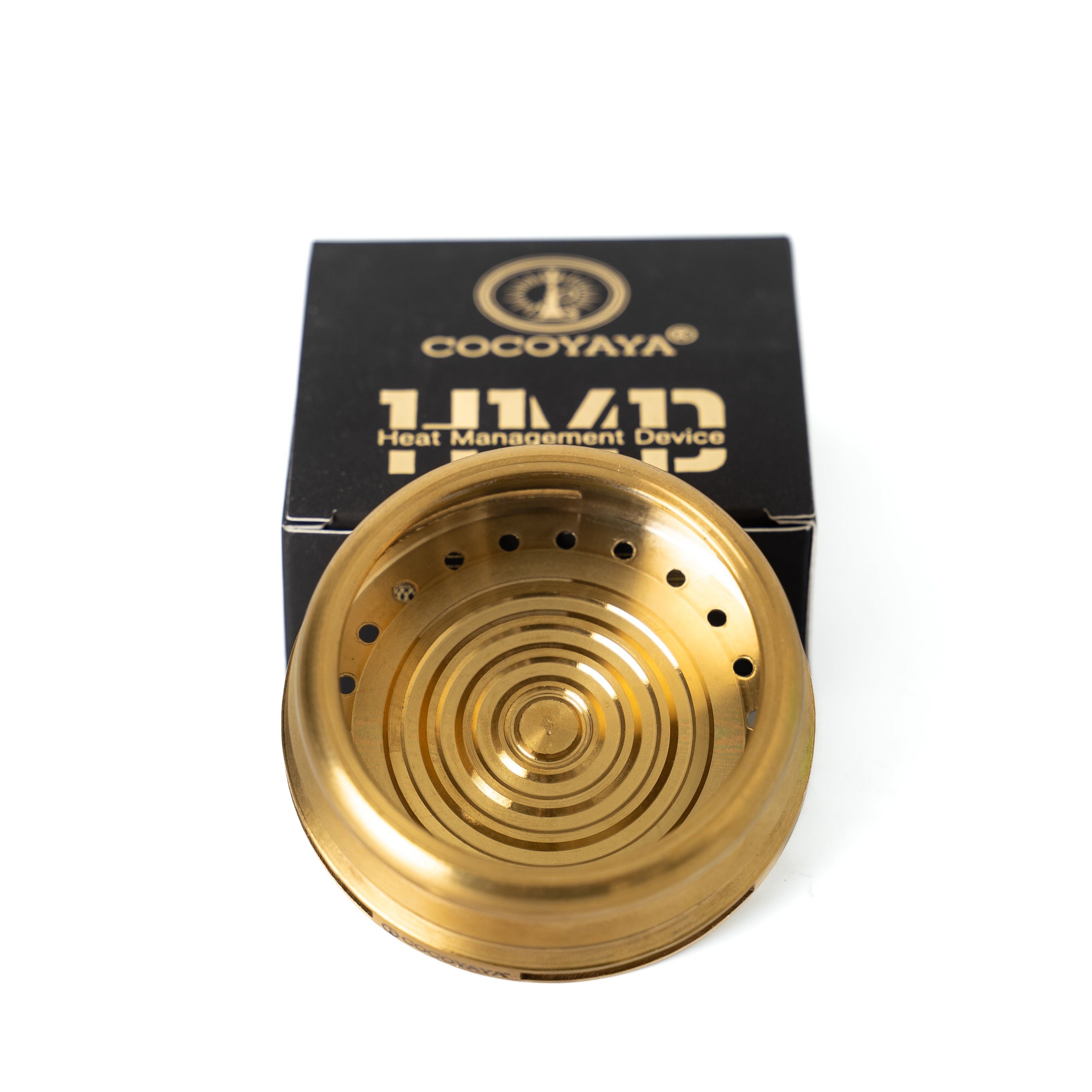 COCOYAYA W Line Hookah HMD - Golden