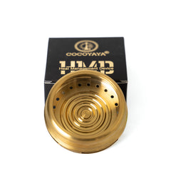 COCOYAYA W Line Hookah HMD - Golden