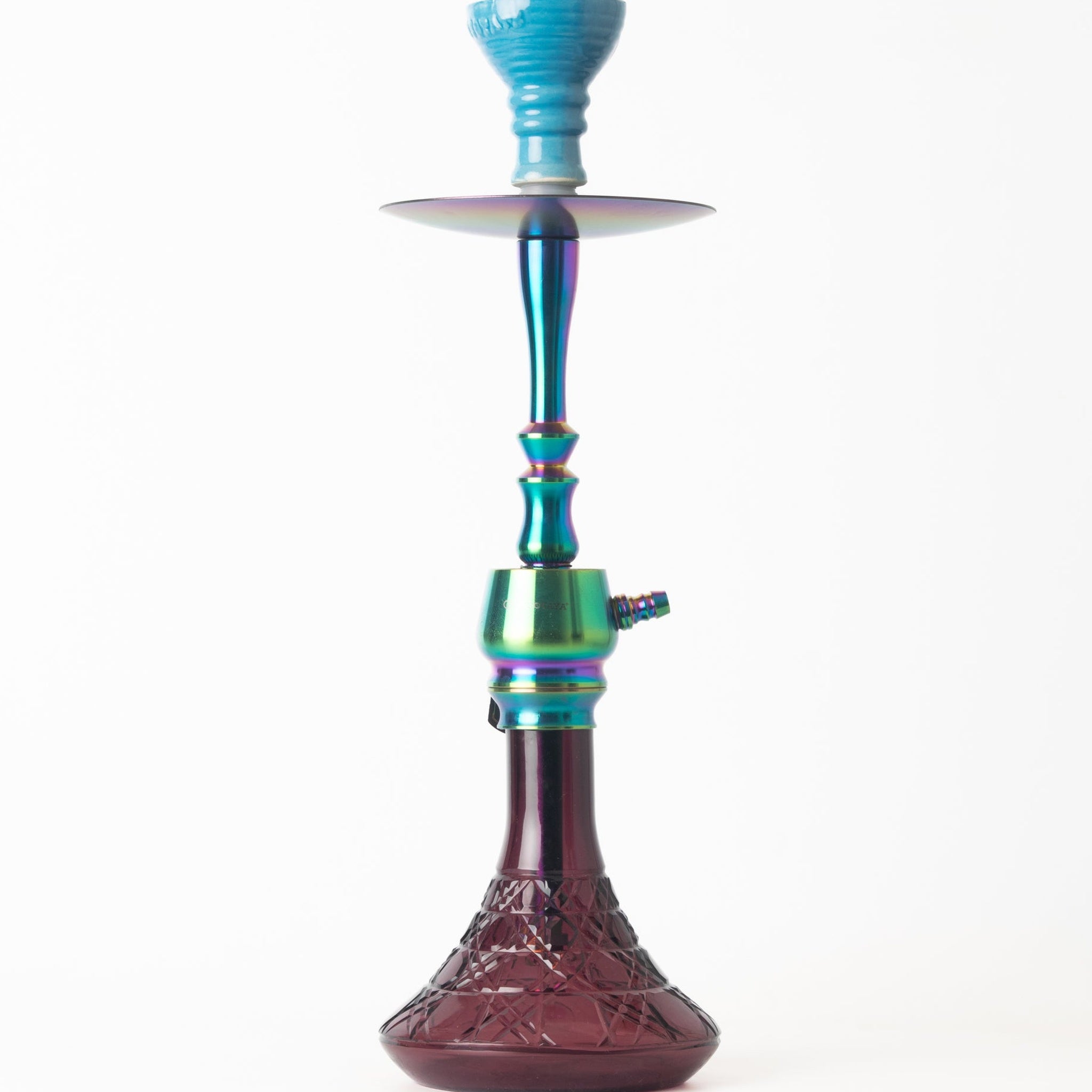 COCOYAYA Tokyo X Hookah - Rainbow Stem & Purple Base