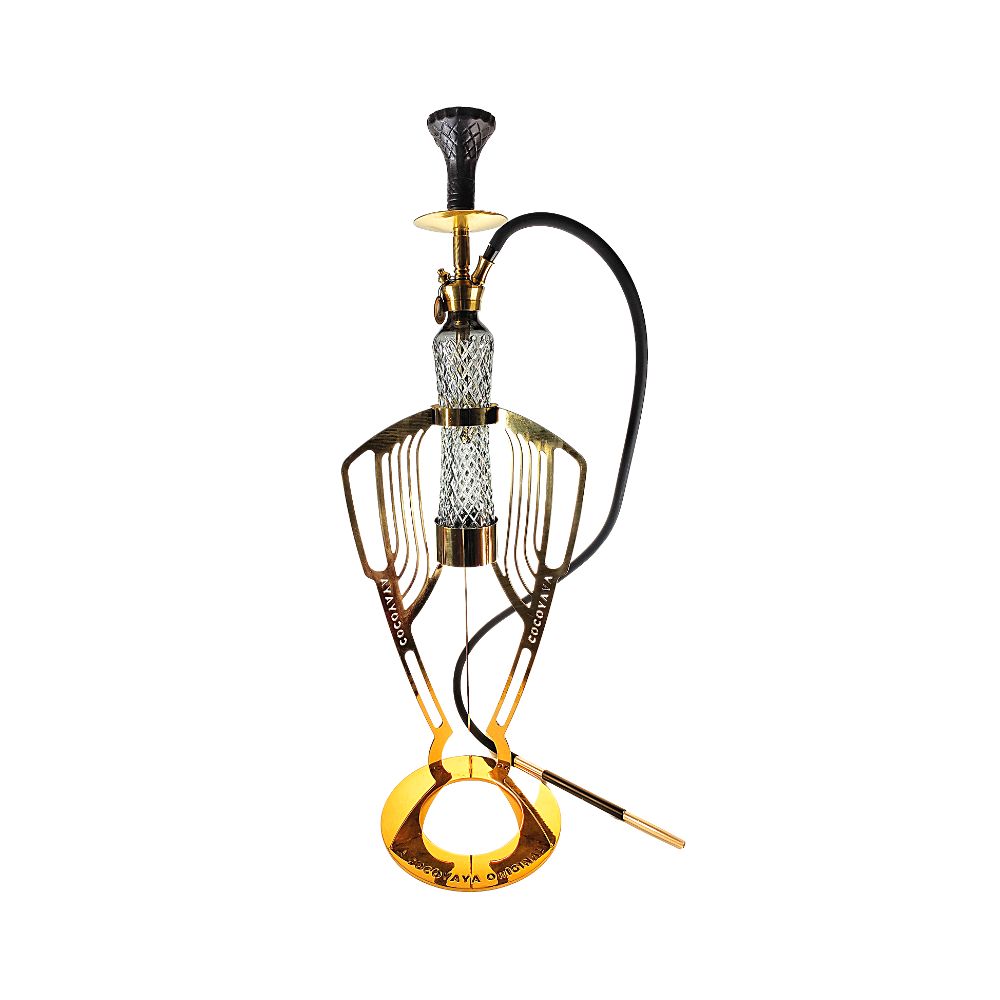 COCOYAYA World Cup Hookah Gold & Clear - Fly Series