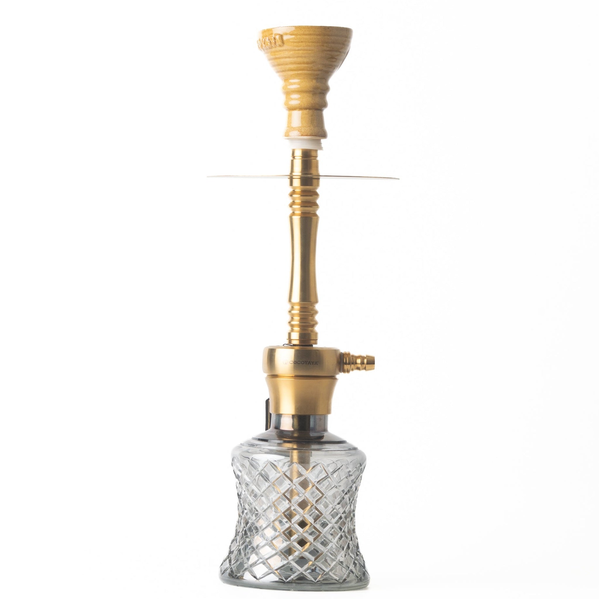 Cocoyaya Amavi Hookah (Conquer Series) - Golden