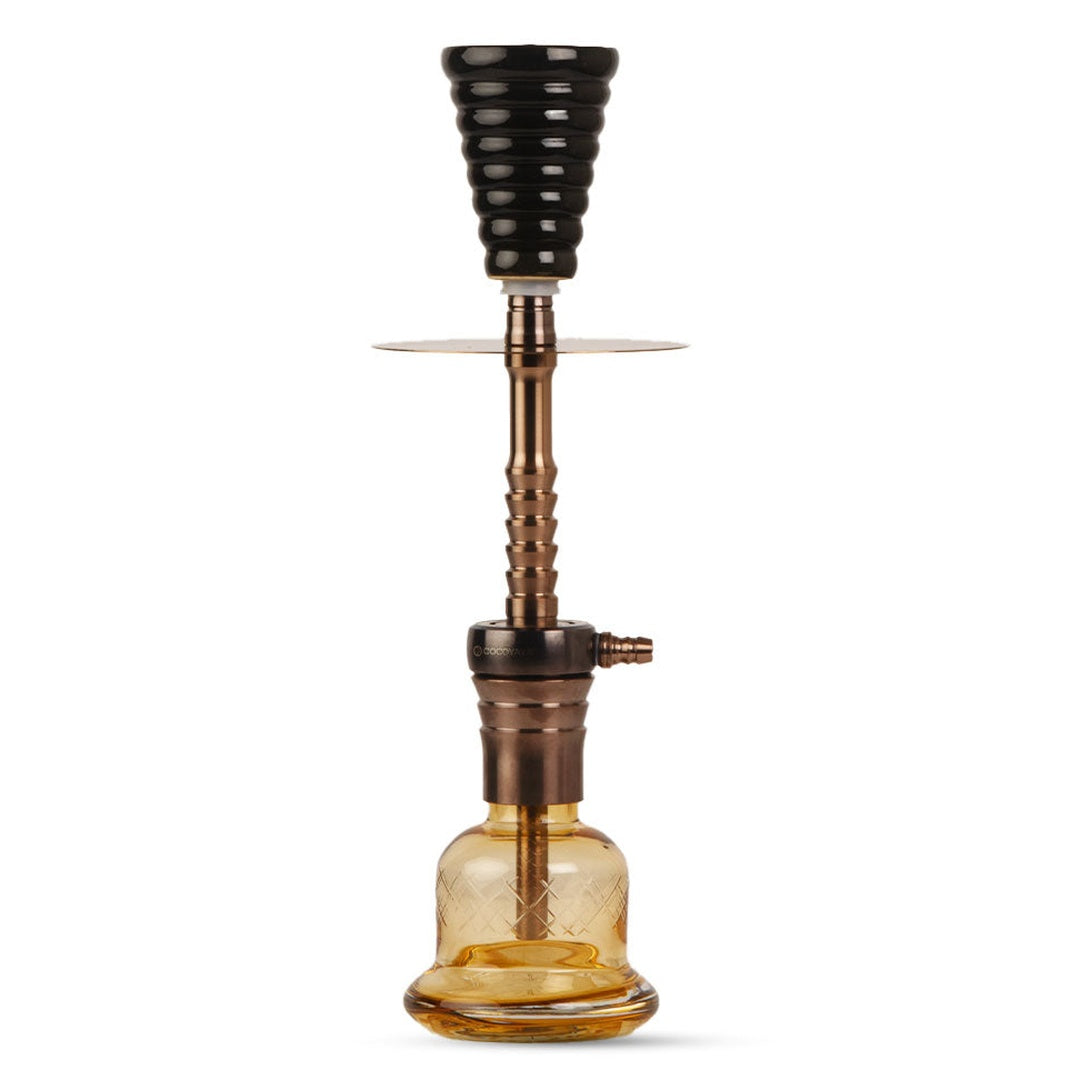 Cocoyaya Kaka Hookah (Conquer Series) - Bronze (Goldish Base)